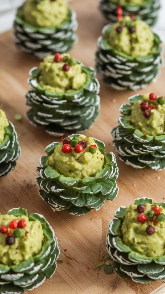 21 Kid-Friendly Christmas Appetizers That'll Actually Get Eaten 21 Christmas Guacamole Cups
