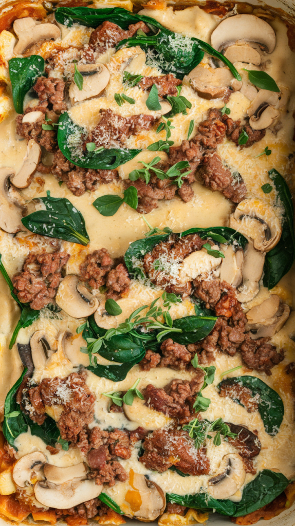 Christmas Lasagna with Chestnut Bechamel​