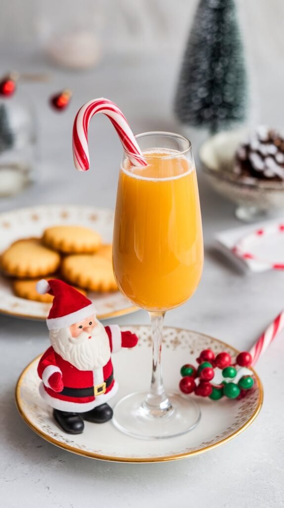 18 Christmas Shot Ideas That'll Make Your Holiday Party Legendary 10 Christmas Morning Mimosa Shot