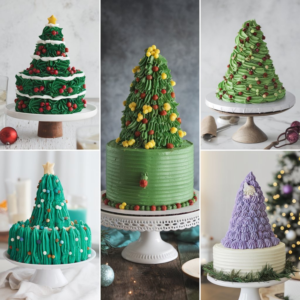 Christmas Tree Cake