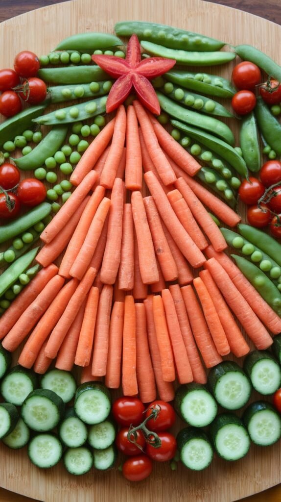 21 Kid-Friendly Christmas Appetizers That'll Actually Get Eaten 2 Christmas Tree Veggie Cups
