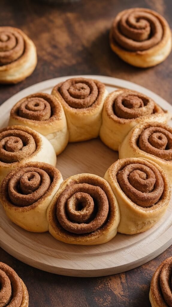 These 21 Christmas Morning Cinnamon Rolls Will Make You the Holiday Hero 17 Cinnamon Roll Wreath
