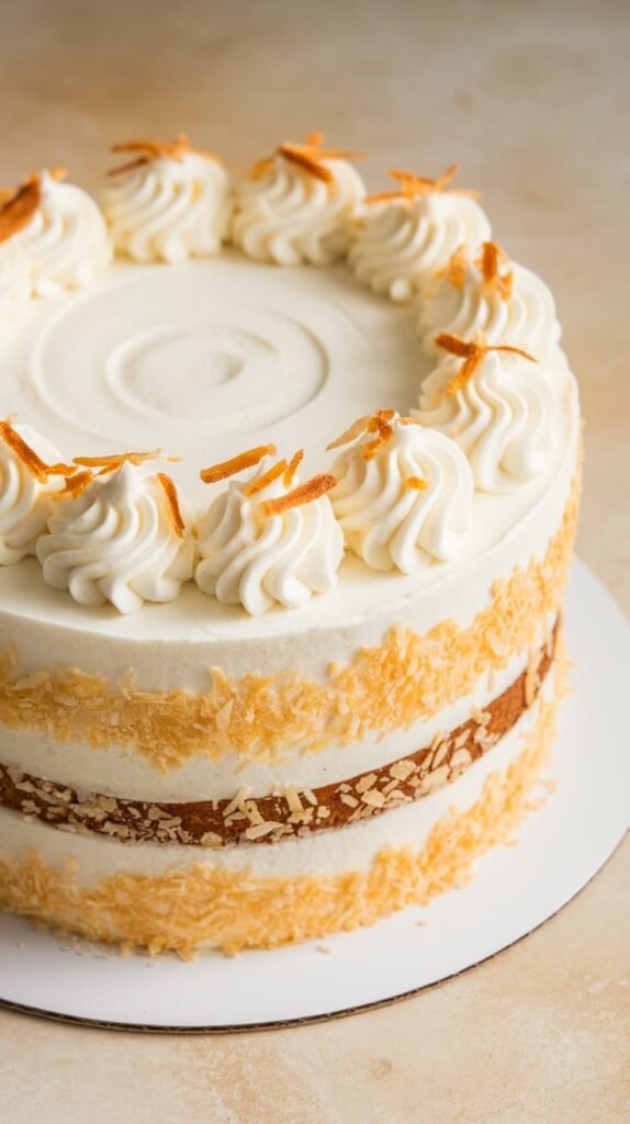 23 Vintage Christmas Cakes That'll Transport Your Taste Buds Straight to Grandma's Kitchen 22 Coconut Cake with Divinity Frosting