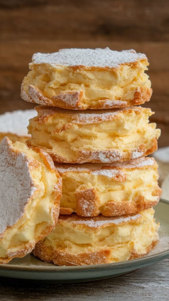 Coconut Cream Thick Cookies