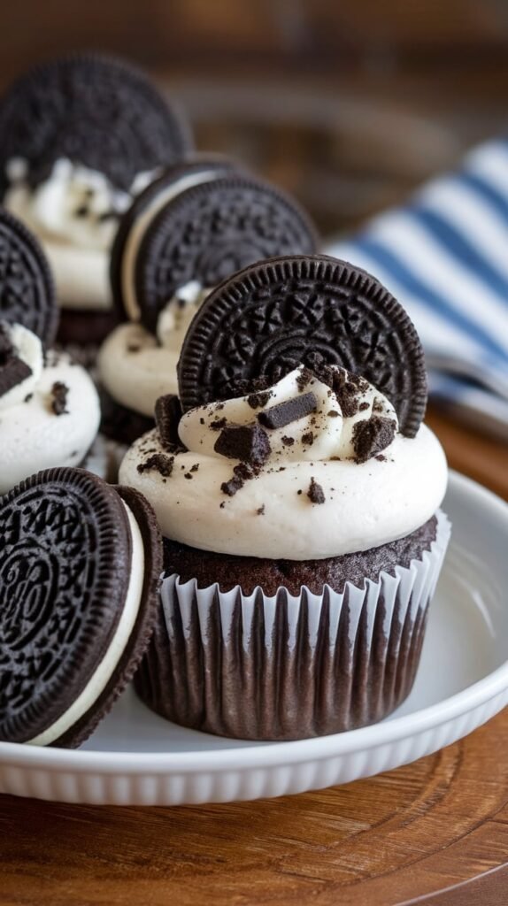 Cookies and Cream Cupcakes