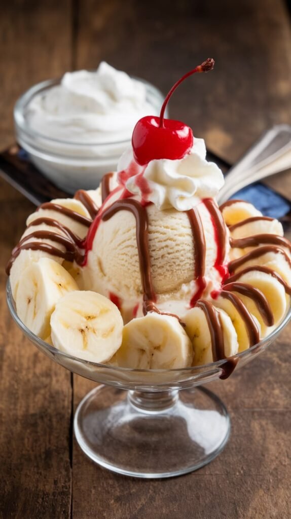 Cottage Cheese Banana Split