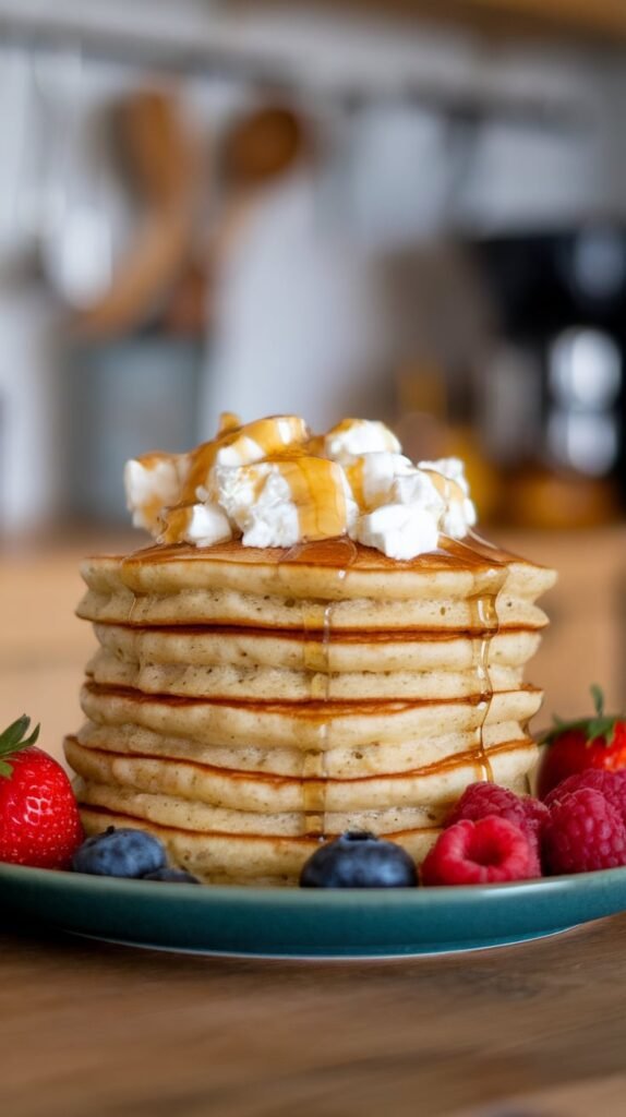 Cottage Cheese Pancakes