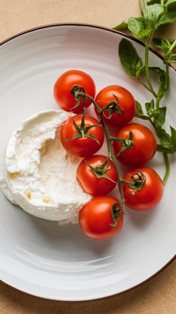 21 High-Protein, High-Fiber Snacks That'll Make You Forget You're Being Healthy 6 Cottage Cheese with Cherry Tomatoes