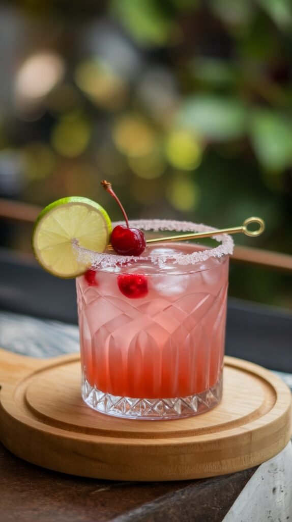 Cranberry Amaretto Cocktail (Your New Favorite Fancy-But-Easy Drink) 2 Cranberry Amaretto Cocktails