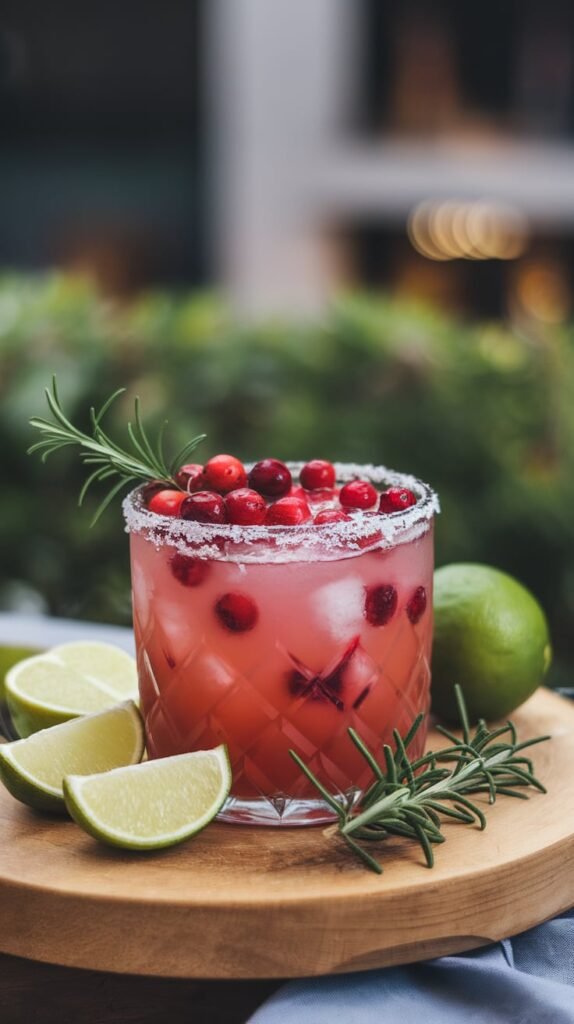 15 New Year's Eve Cocktails That'll Make You the Party Legend (No Pressure) 6 Cranberry Margarita