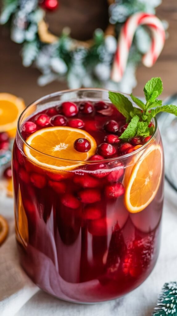 Cranberry Punch Batch Friendly Bubbly Option