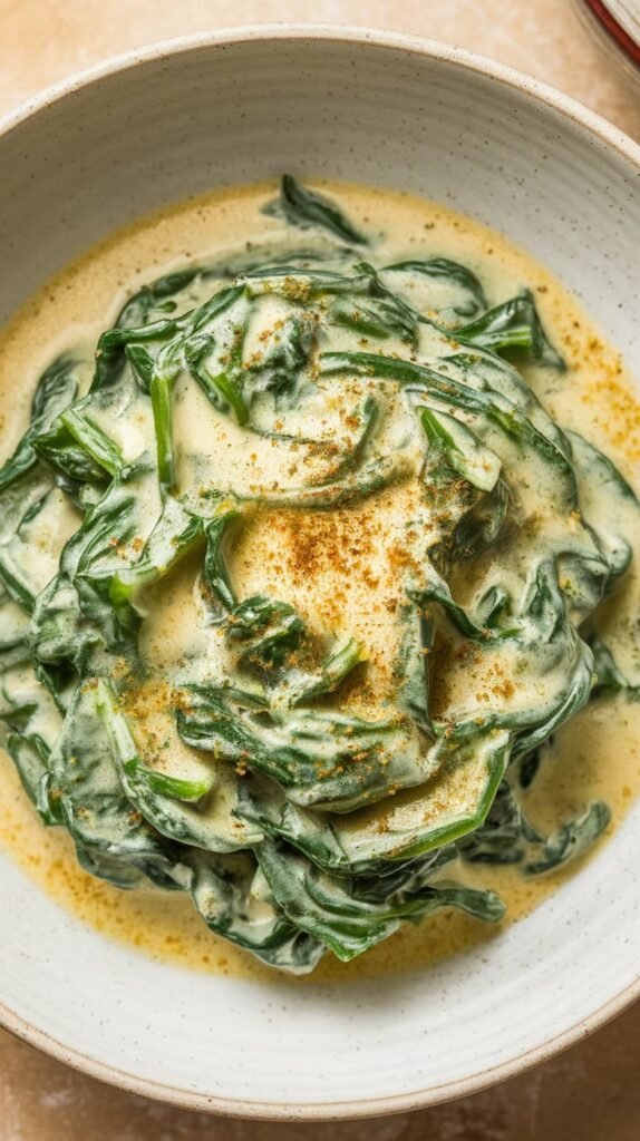 21 Magical Christmas Dinner Ideas for a Cozy Family Feast 13 Creamed Spinach