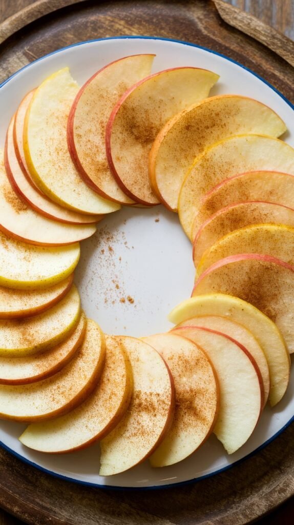27 Super Healthy Christmas Snacks for Kids 19 Crispy Baked Apple Chips
