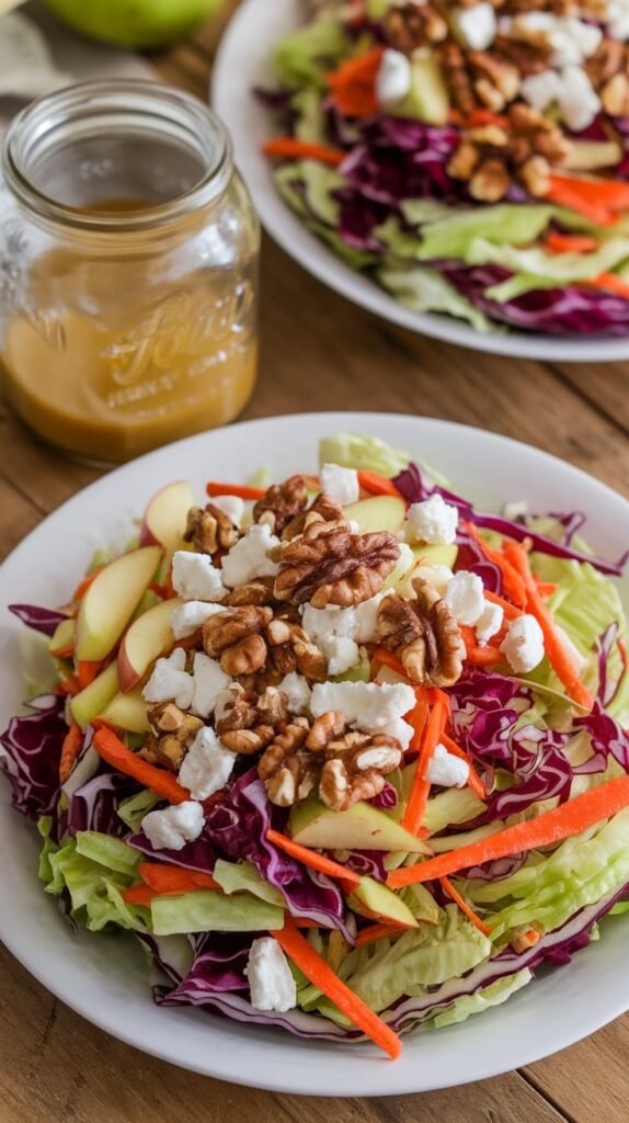 27 New Year's Eve Salad Recipes That'll Make You Forget About the Potato Chips 5 Crunchy Winter Salad With Balsamic Honey Mustard