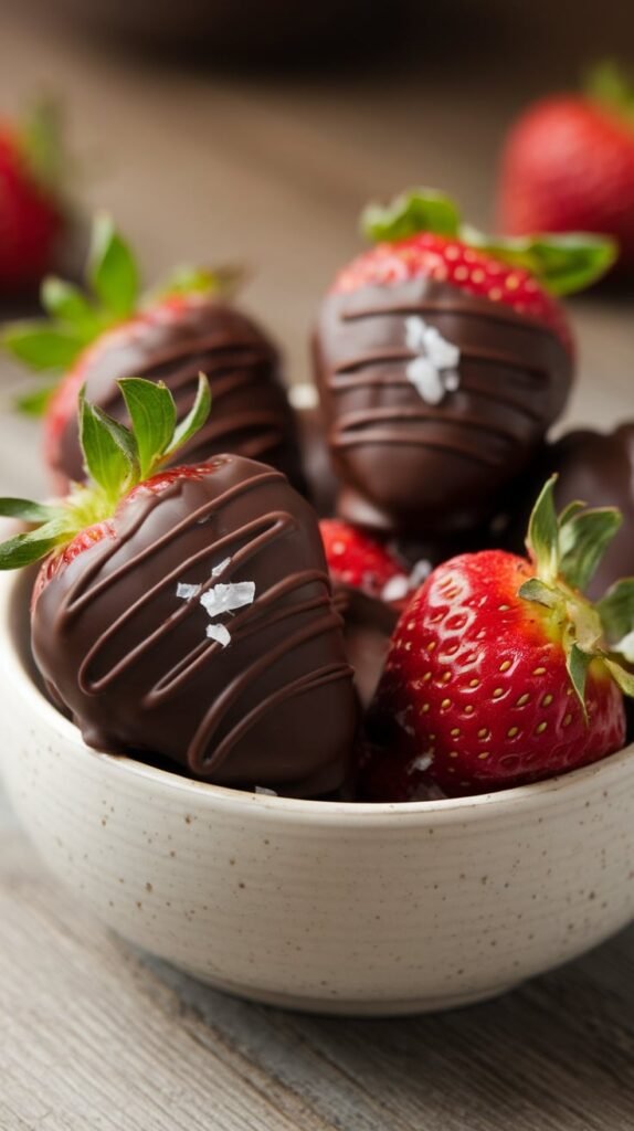 15 High-Protein Low Calorie Snack Ideas to Satisfy Sweet & Savoury Cravings 11 Dark Chocolate Covered Strawberries