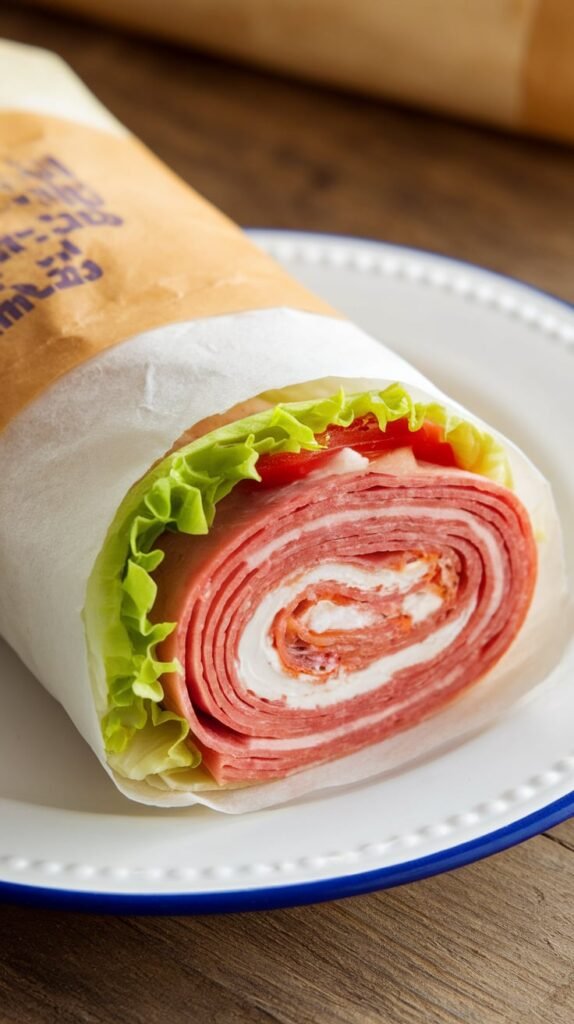 Deli Roll Ups with Cream Cheese