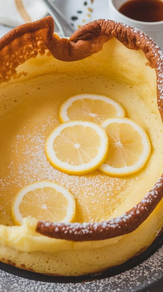 15 Cozy Christmas Breakfast Ideas You’ll Crave All Morning 14 Dutch Baby with Lemon Sugar