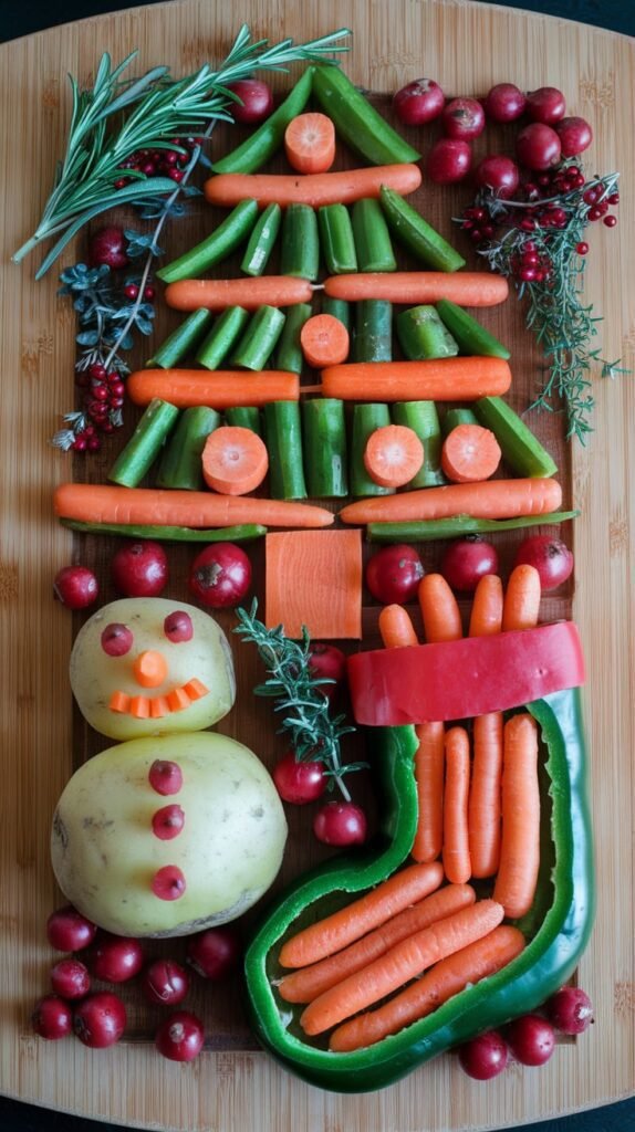23 Best Christmas Tree Veggie Trays For Holiday Parties 2 Easy Christmas Veggie Tray