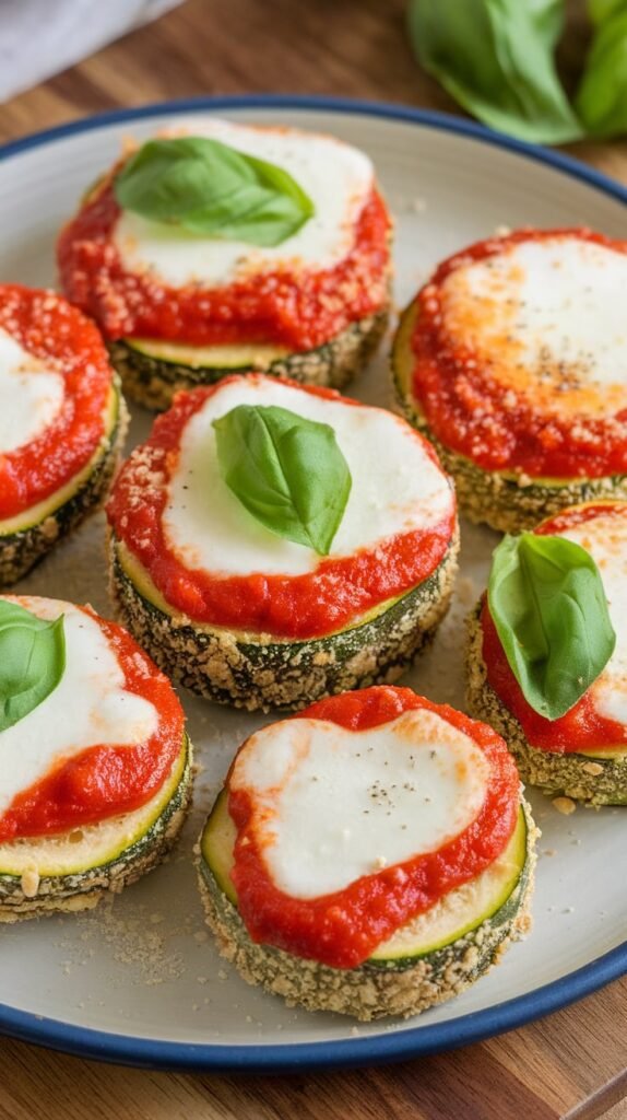 27 Super Healthy Christmas Snacks for Kids 24 Easy Zucchini Pizza Bites
