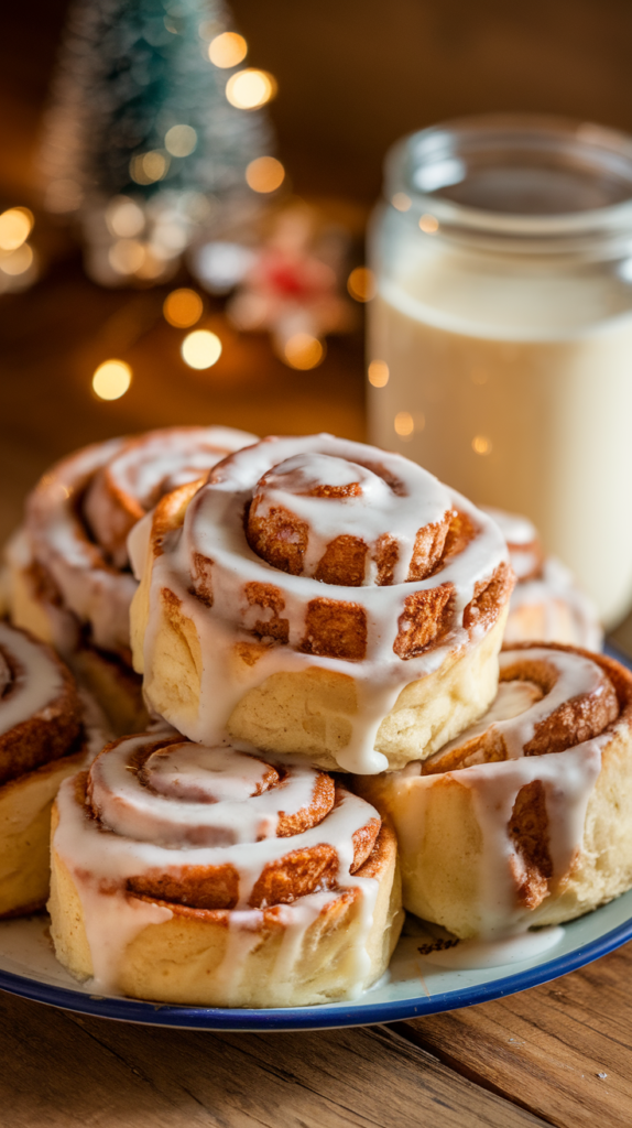 These 21 Christmas Morning Cinnamon Rolls Will Make You the Holiday Hero 6 Eggnog Cinnamon Rolls