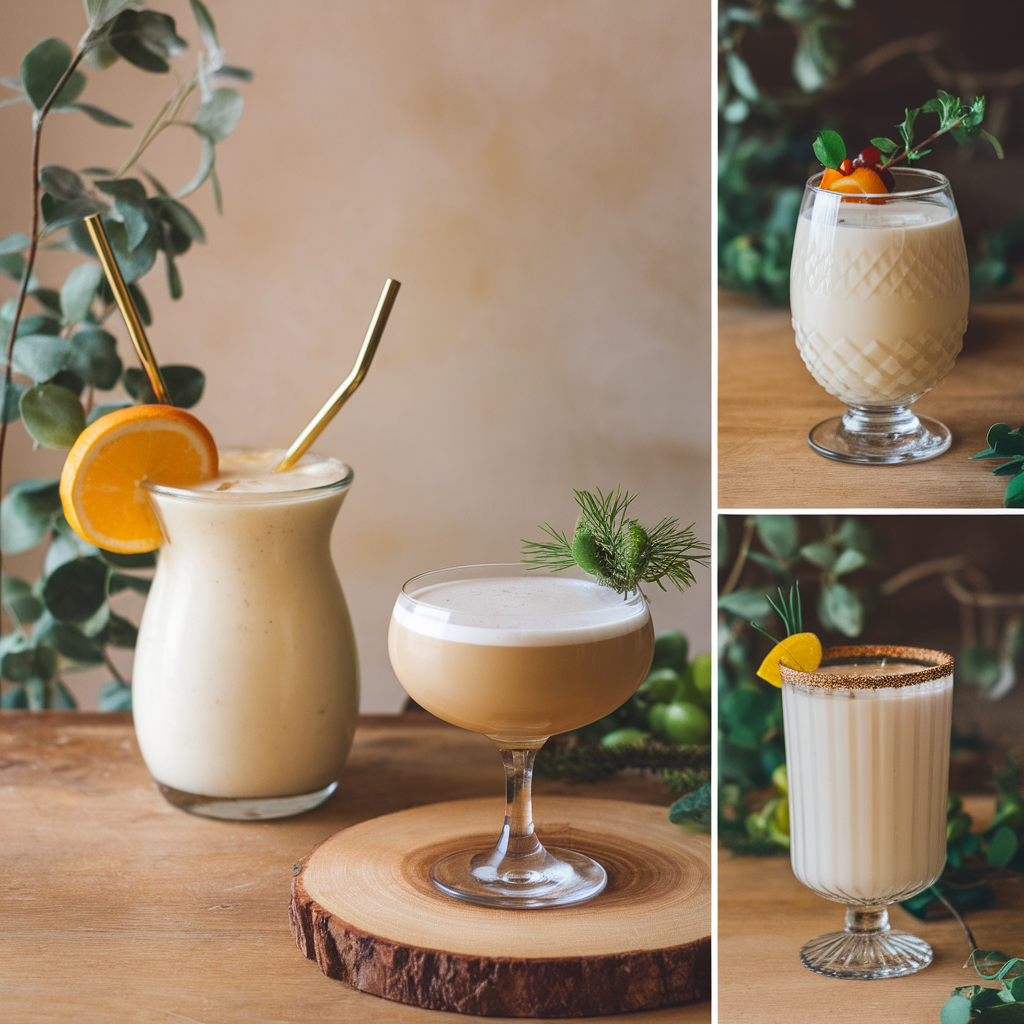 Eggnog Cocktails