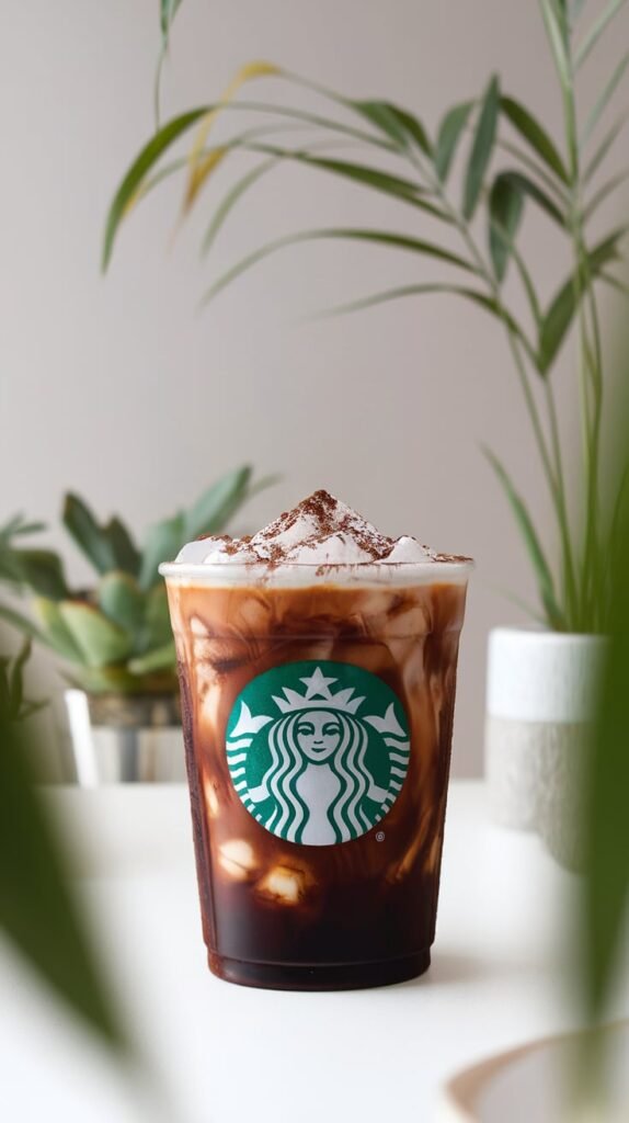 12 Healthy Christmas Starbucks Drinks That Won't Wreck Your New Year's Resolutions 12 Espresso Over Ice with Sugar Free Flavoring