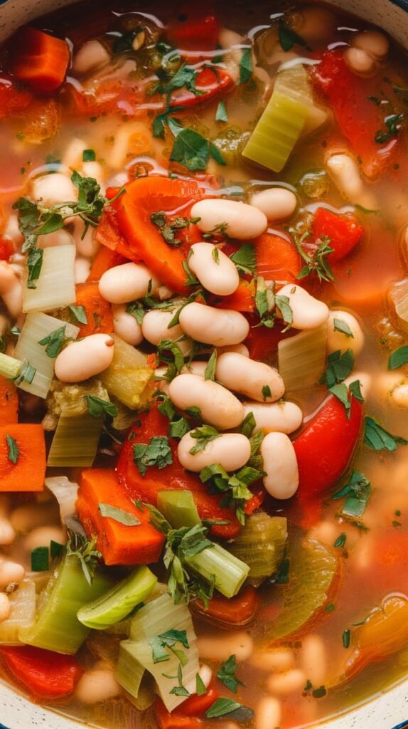 7 High-Protein Recipes for Holiday Detox & Reset 4 Fat Flush White Bean and Veggie Soup