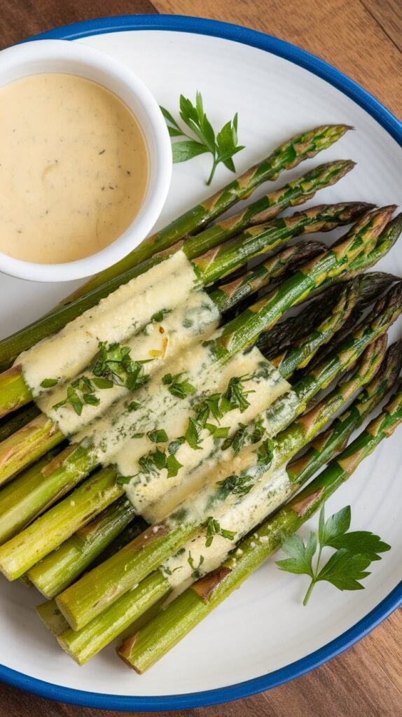 18 Healthy Christmas Side Dishes to Complete Your Feast 9 Garlic Parmesan Roasted Asparagus