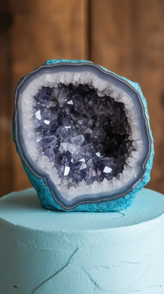 Geode Crystal Cake