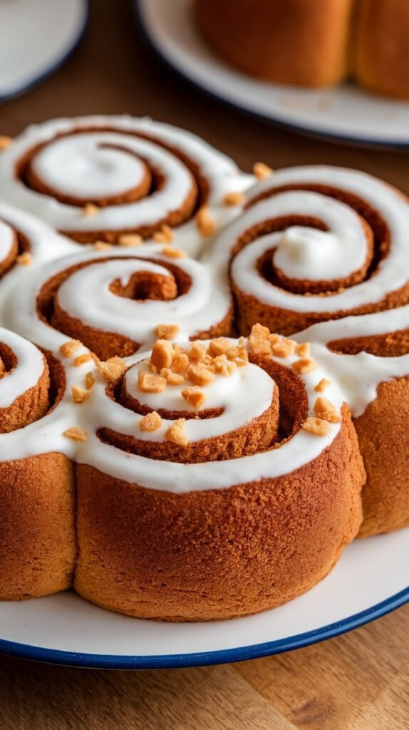 These 21 Christmas Morning Cinnamon Rolls Will Make You the Holiday Hero 3 Gingerbread Cinnamon Rolls