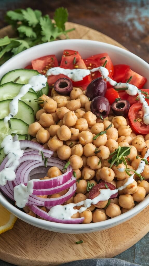 7 High-Protein Meal Prep Lunches Under $10 5 Greek Chickpea Power Bowls