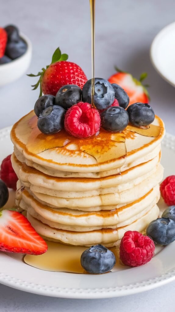 Greek Yogurt Protein Pancakes
