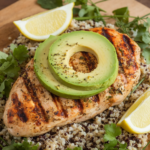 Grilled California Avocado Chicken 3 Grilled California Avocado Chicken