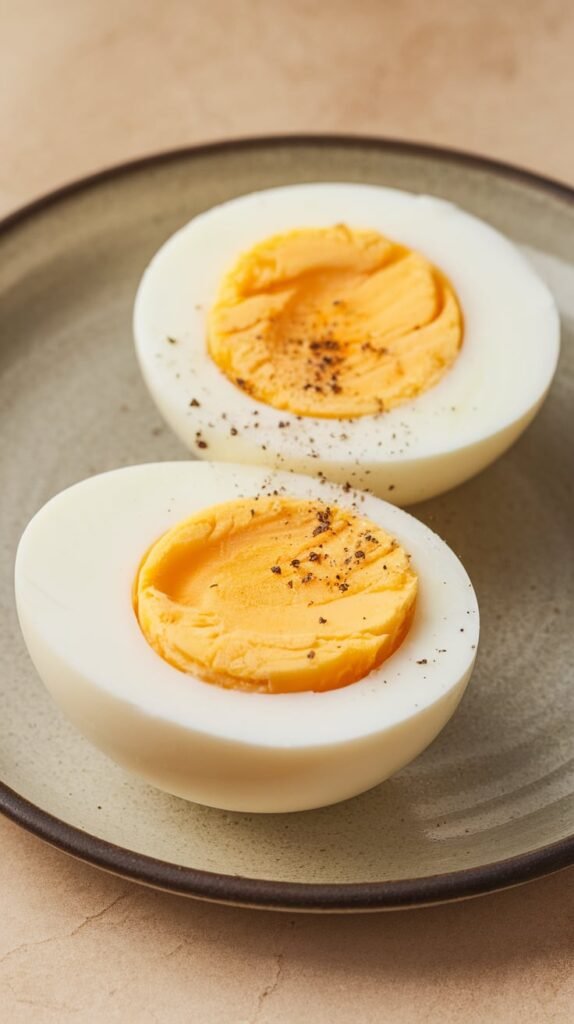 Hard Boiled Egg Snack Plate