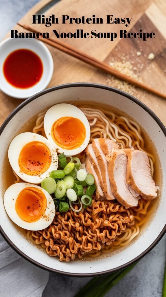 High Protein Easy Ramen Noodle Soup Recipe 2 High Protein Easy Ramen Noodle Soup