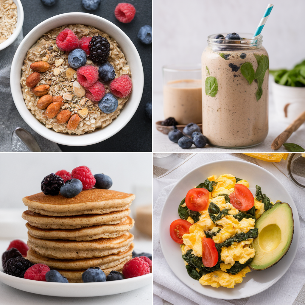 High Protein Gluten and Dairy Free Breakfast Ideas with 30 Grams of Protein.