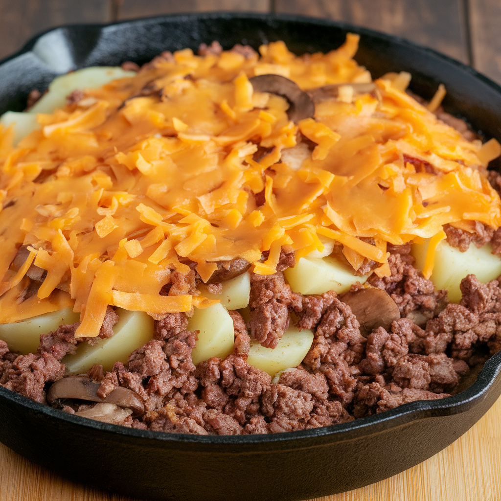 Hobo Casserole Ground Beef