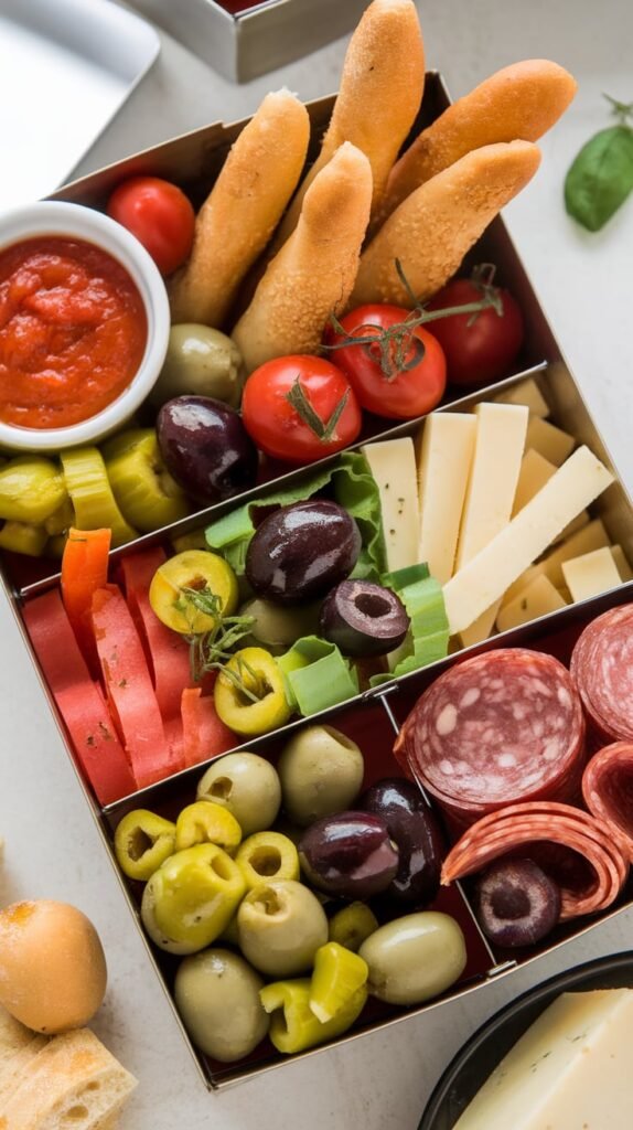 Italian Antipasto Bento Box