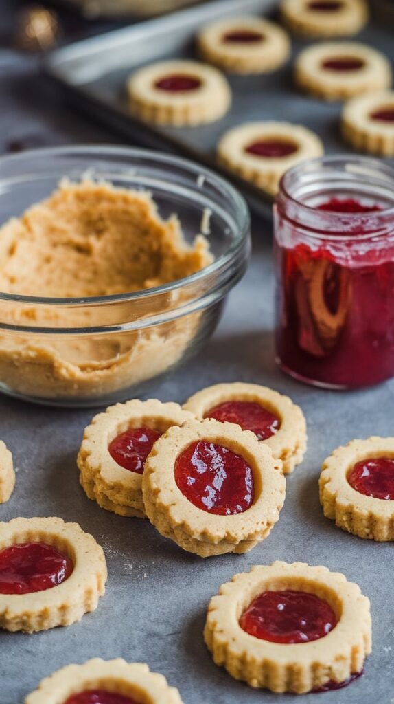 25 Best Christmas Cookies Recipes You’ll Bake Every Year 14 Jam Thumbprint Cookies