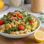 Lemon Arugula Pasta Salad: When Regular Pasta Salad is Too Boring 3 Lemon Arugula Pasta Salad