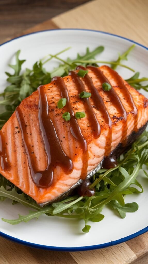 21 Magical Christmas Dinner Ideas for a Cozy Family Feast 5 Maple Bourbon Glazed Salmon