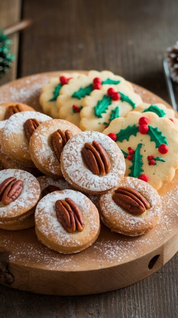 25 Best Christmas Cookies Recipes You’ll Bake Every Year 20 Maple Pecan Cookies