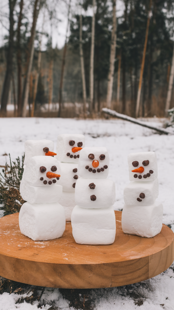 Marshmallow Snowmen