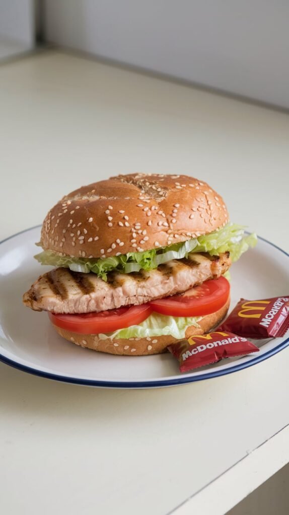 McDonalds Artisan Grilled Chicken Sandwich