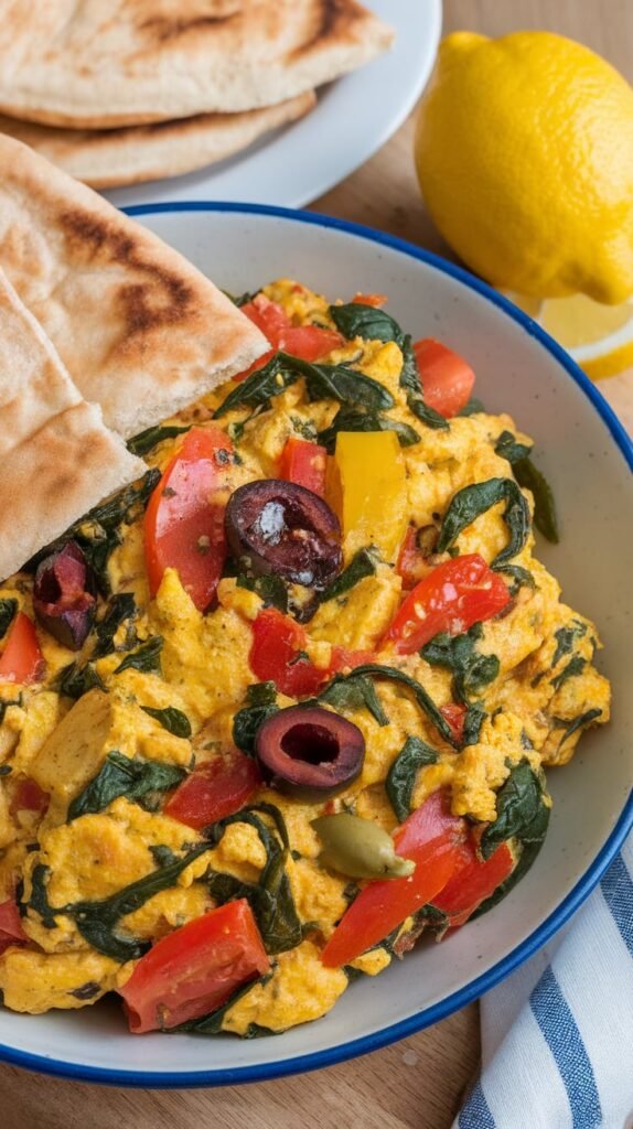 7 High-Protein Recipes for Holiday Detox & Reset 5 Mediterranean Tofu Scramble