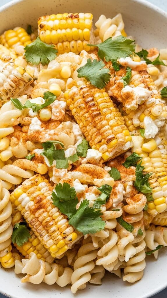 16 Christmas Pasta Salad Recipes 9 Mexican Street Corn Pasta Salad