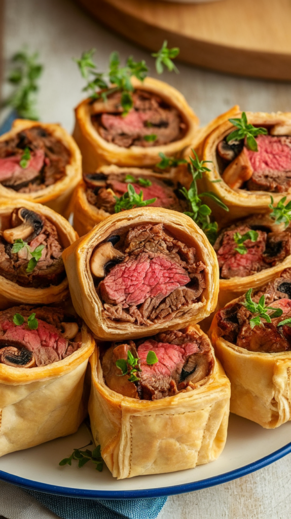 Mini Beef Wellington Bites