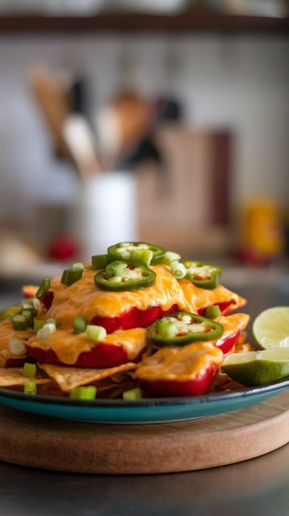 27 Super Healthy Christmas Snacks for Kids 14 Mini Pepper Nachos