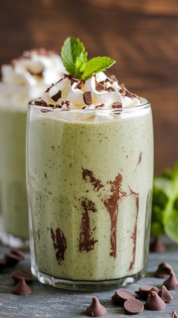 Mint Chocolate Chip Protein Blast
