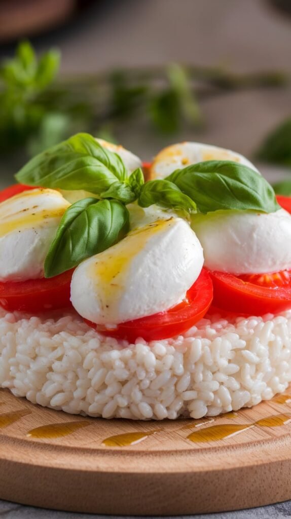 Mozzarella Basil Tomato